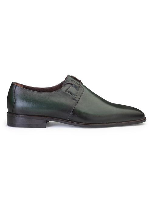 JOE SHU Men's Genuine leather Derby Lace-up Shoe