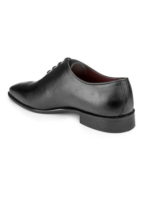 JOE SHU Men's Genuine Leather Oxford Lace-up Shoe