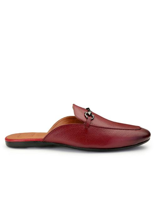 JOE SHU Men's Leather Mule slipper