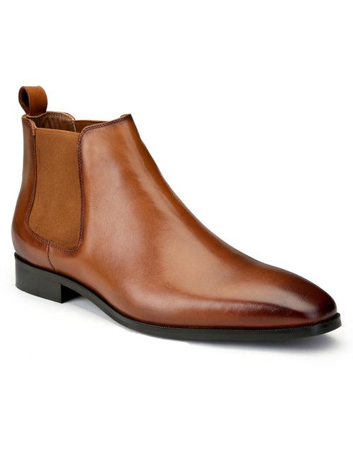 JOE SHU Men's  High Ankle leather Boot