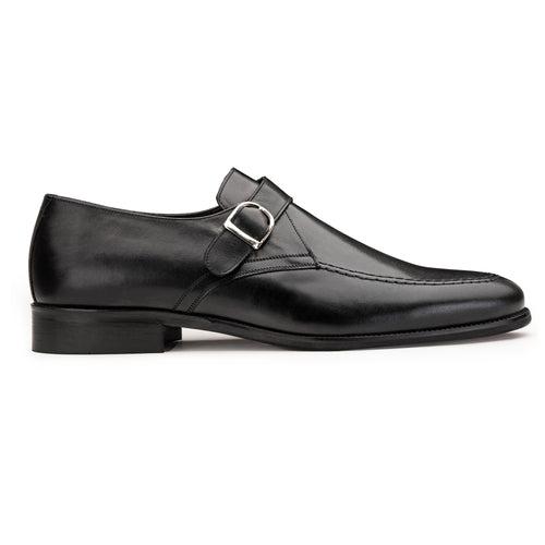 JOE SHU Men's Leather Single Monk Shoe