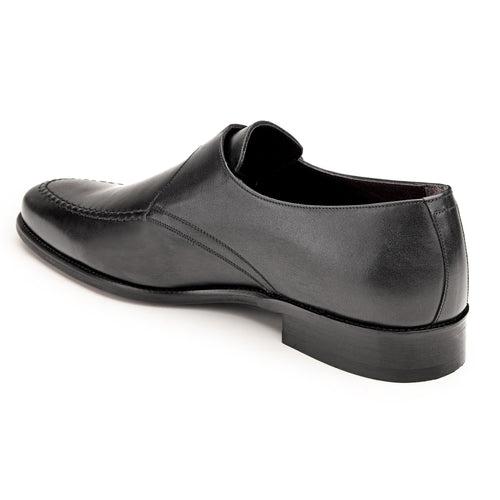 JOE SHU Men's Leather Single Monk Shoe