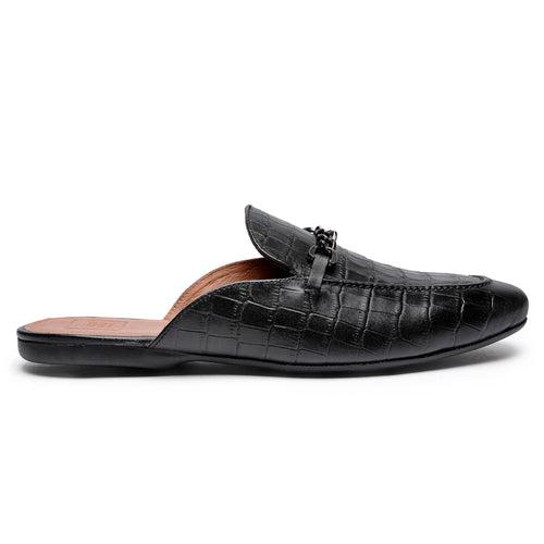 JOE SHU Men's Leather Mule slipper