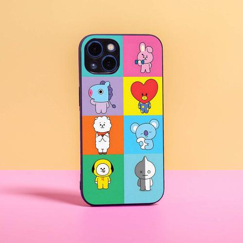 Vibrant BTS Pattern Case