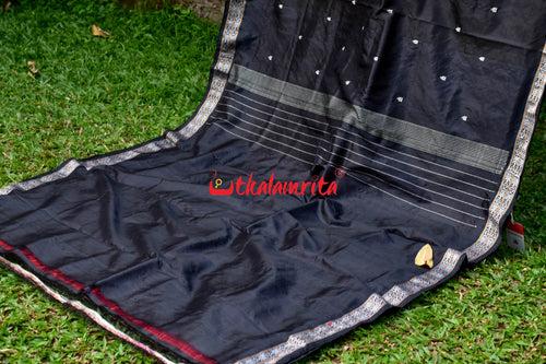 Maroon Queen Khandua Silk Saree