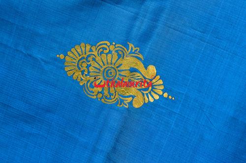 Rama Rabana Judha Pattachitra Silk Saree