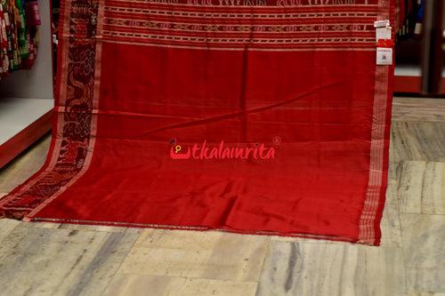 8 Motifs Brown Khandua Silk Saree