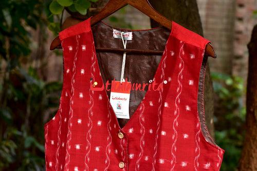 Red Tipa Lata ( Ladies Jacket)