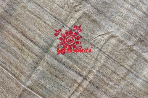 Ratha Jatra Theme Pattachitra Tussar Silk Saree