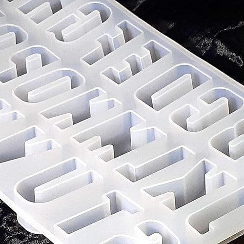 ABCD Deep Alphabet Silicone Mold