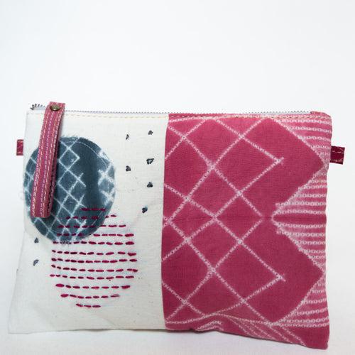 Leera Patchwork Pouches