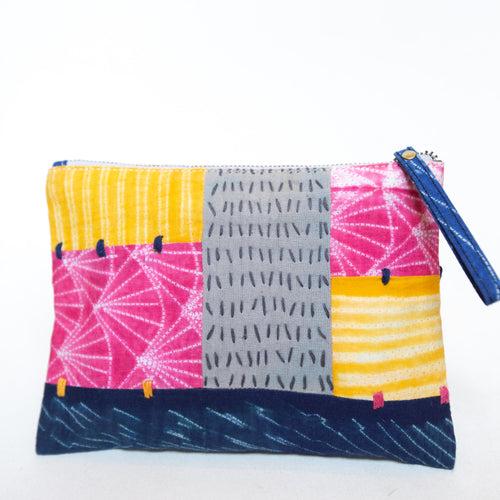 Leera Patchwork Pouches