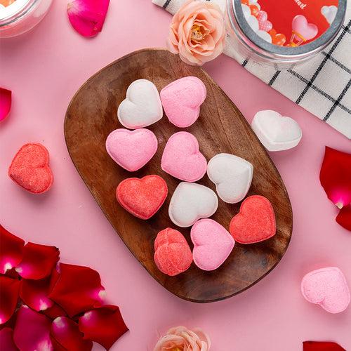 Mini Heart Bath Bombs