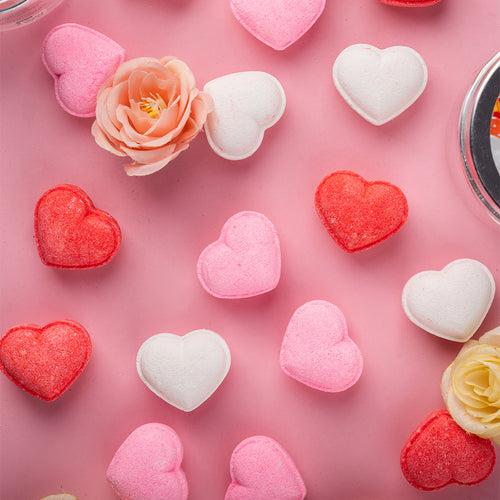 Mini Heart Bath Bombs