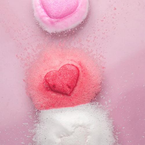 Mini Heart Bath Bombs