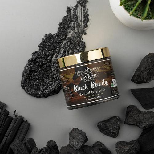 "Black Beauty" Charcoal Body Scrub