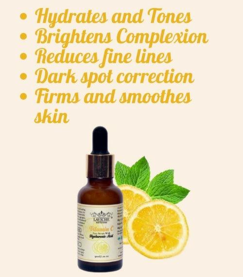 Vitamin C Face Serum with Hyaluronic Acid