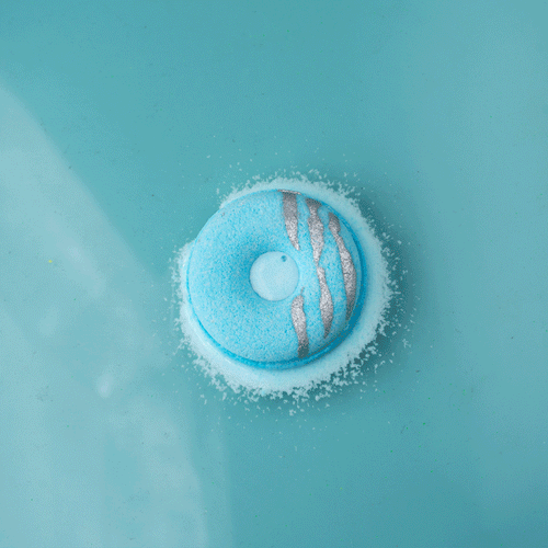 Blueberry Donut Bath Bomb