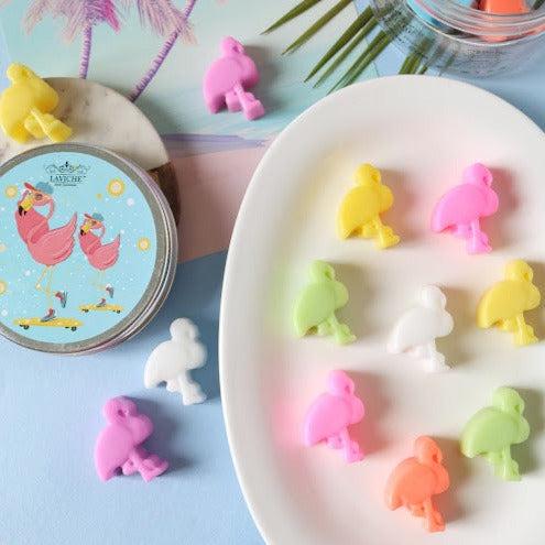 Mini Flamingo Soaps