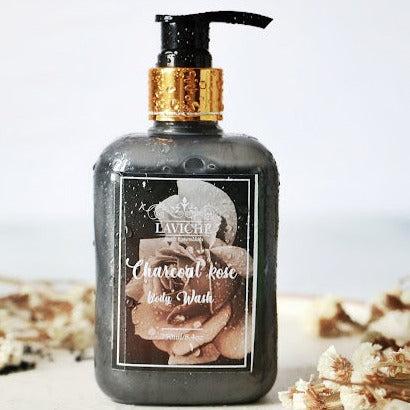 Charcoal Rose Body Wash