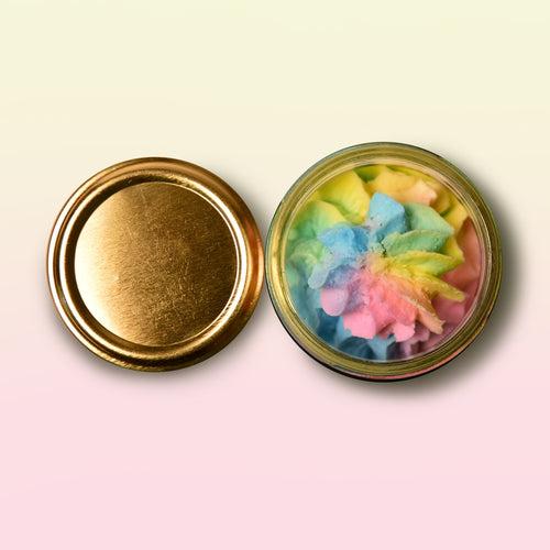 Rainbow Whipped Soap