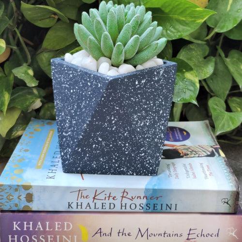 Speckled Planter - Blue