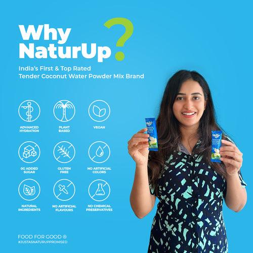 NaturUp Tender Coconut Water Powder Mix