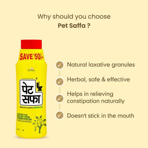 Pet Saffa Combo Pack (Granules 200g + 30 Tabs)