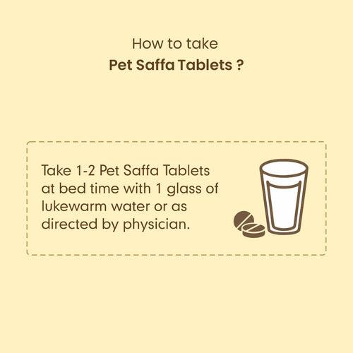 Pet Saffa Natural Laxative Tablets - 30 Tabs