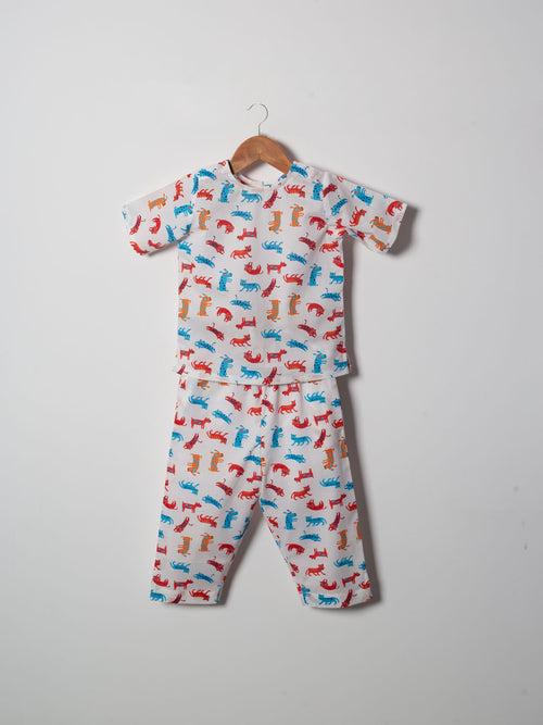 Tiny Whiskers Pyjama Set (Unisex)