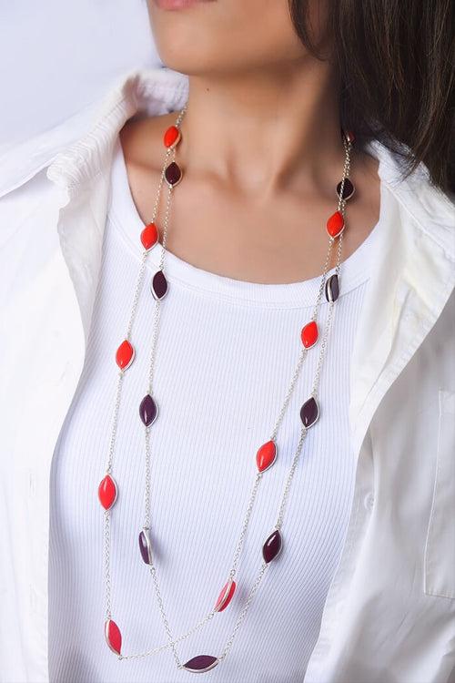 2 in 1 Semi Precious Necklaces