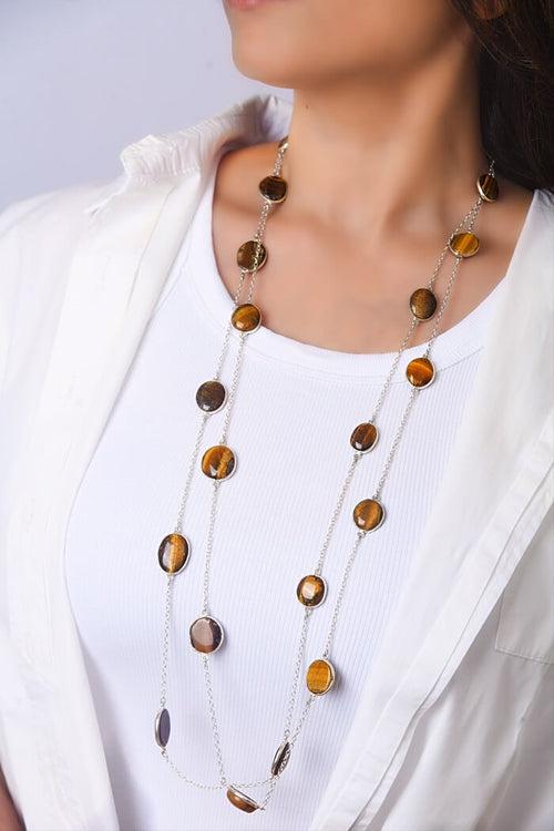 2 in 1 Semi Precious Necklaces