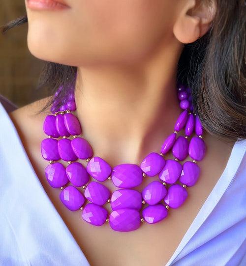 Chunky Layered Beaded Baubles