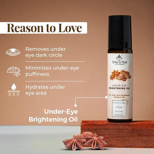 Under-Eye Brightening Oil - Star Anise & Red Sandalwood to reduce Dark Circles