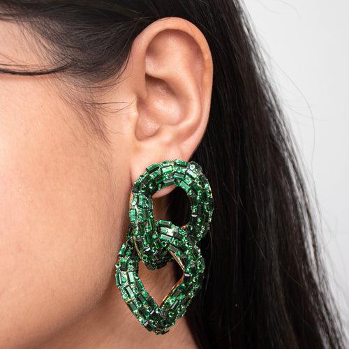 Luminous Loops Earrings