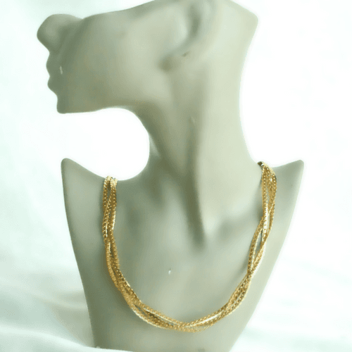 Trio Twisted Necklace