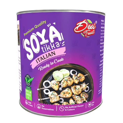 Desi Treat Soya Tikka with Italian Herbs, 800gm