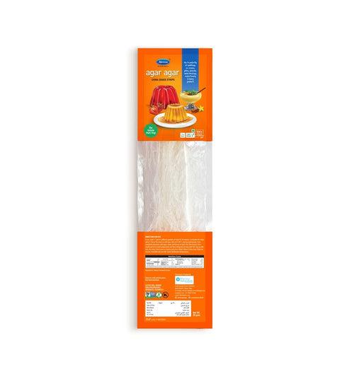 Meron Agar-Agar Food Grade Strips BOPP Packs (25 Grams)