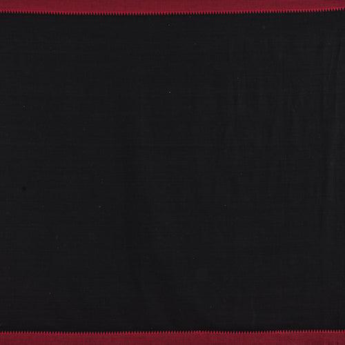 South Cotton Black Colour Two Side Temple Border 45 Inches Width Fabric