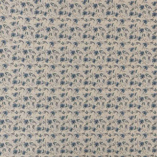 Cotton Cream White Colour Floral Jaal Print 43 Inches Width Fabric Cut Of 0.50 Meter