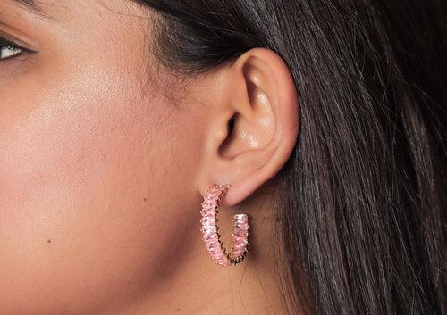 Irise Hoop Earring - Pastel Colours