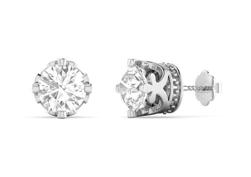 Coronet Solitaire Studs