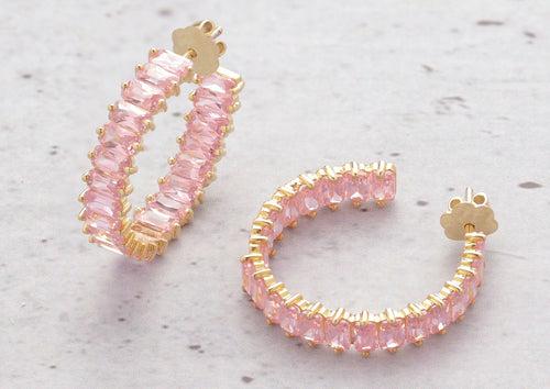 Irise Hoop Earring - Pastel Colours