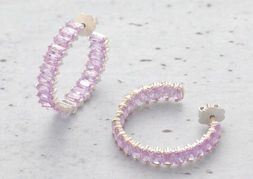 Irise Hoop Earring - Pastel Colours