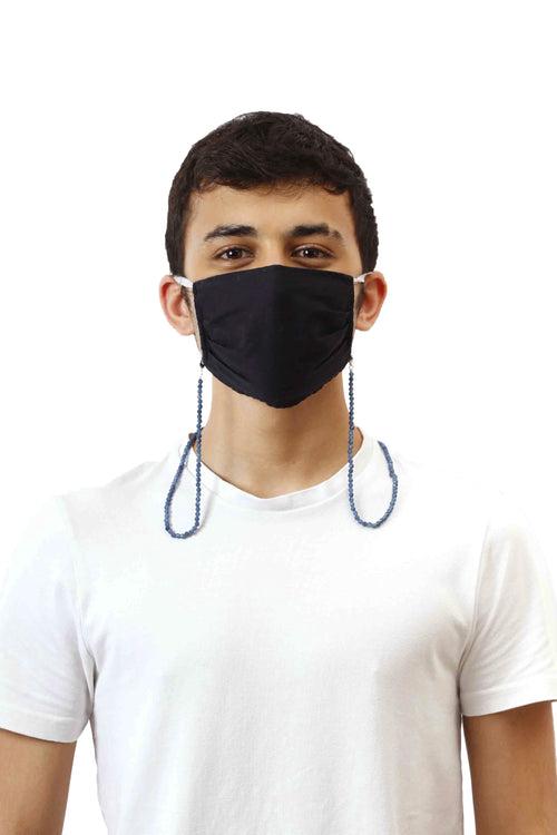 Semi Precious Beaded Mask Chain (Unisex)