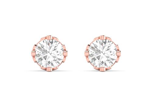 Coronet Solitaire Studs