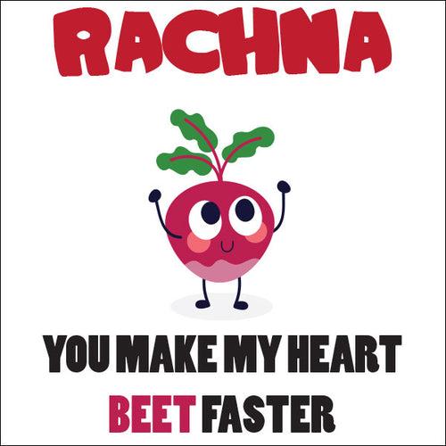 Beet Faster © Personalized Mug for Girlfriend