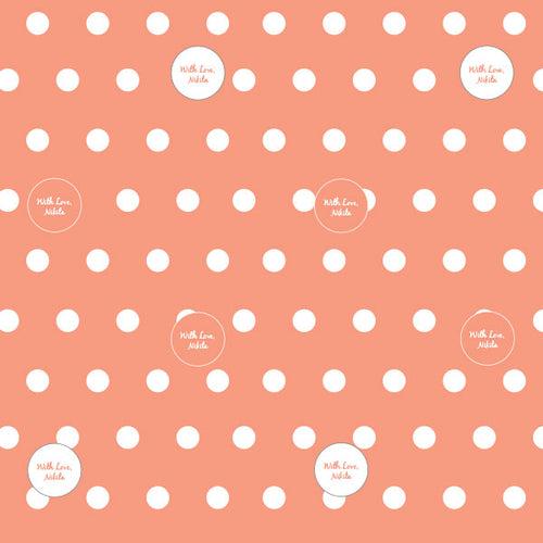 Polka I © Personalized Gift Wrapping Paper - 20 Sheets
