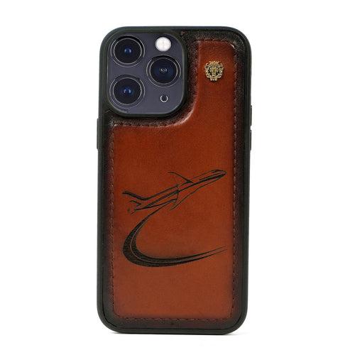 Custom Laser Engraved Airline Logo Mobile Cover