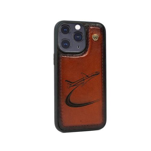 Custom Laser Engraved Airline Logo Mobile Cover